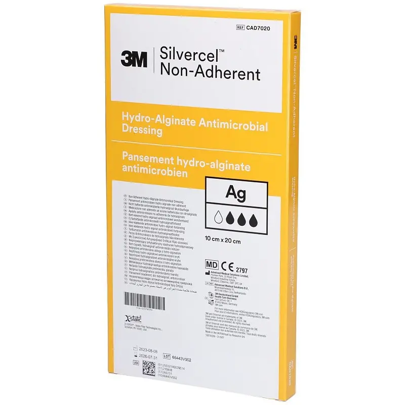 15303-silvercel hydroalginate kryti 10x20cm 5 ks 15303-silvercel hydroalginate kryti 10x20cm 5 ks